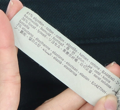 Massimo Dutti Women's Green Skinny Jeans Size 8