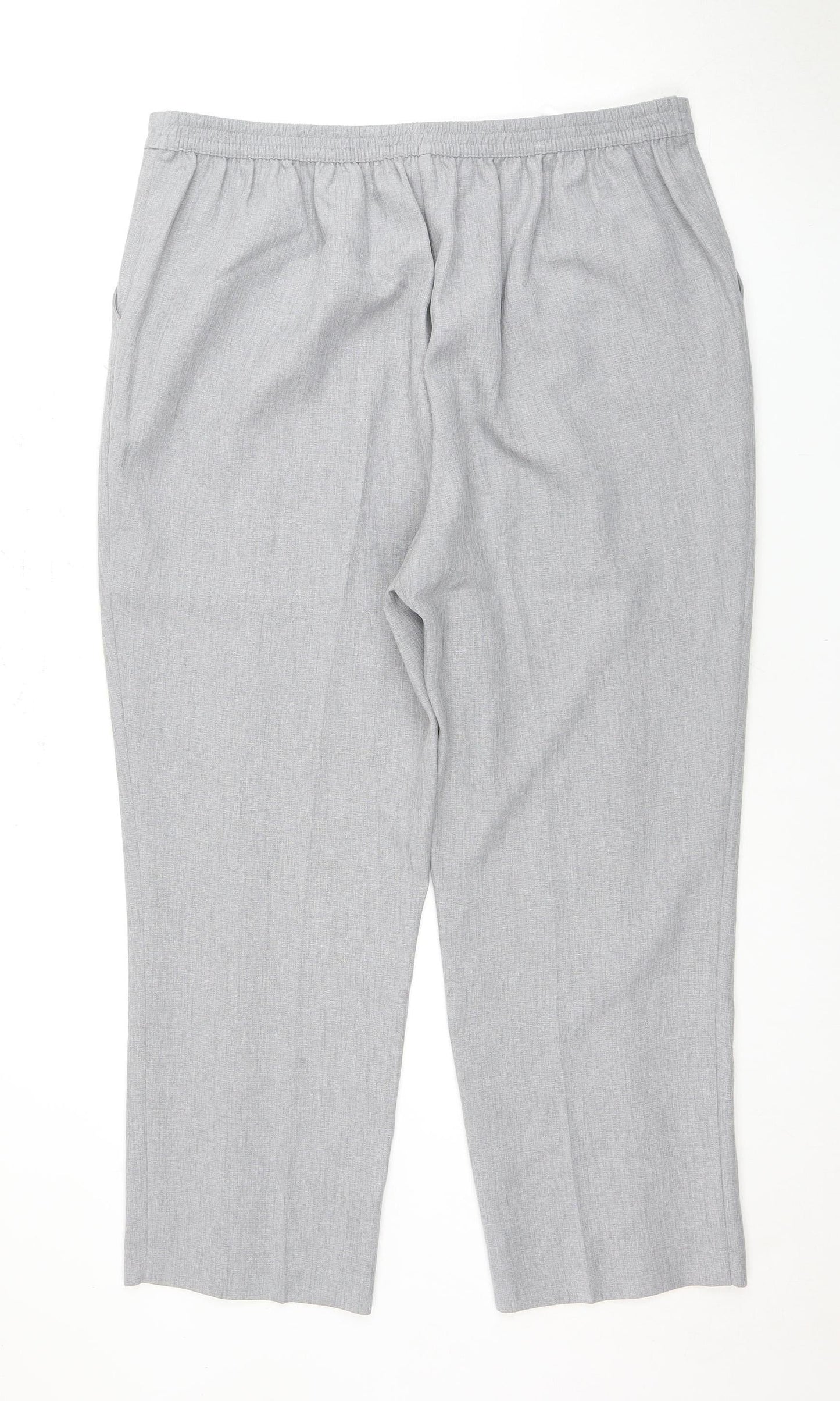 Womens UK Size 20 HONOR MILLBURN   Grey Trousers
