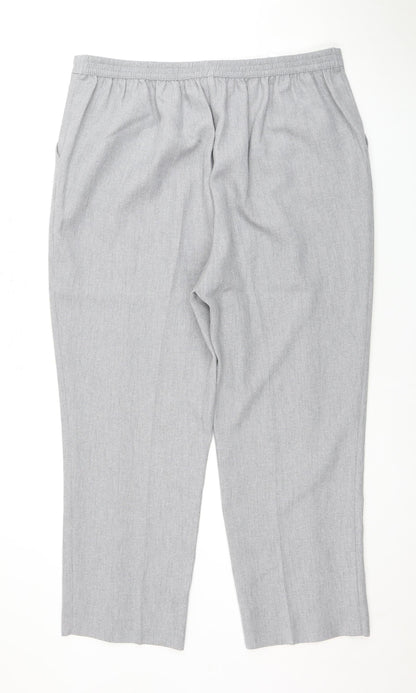 Womens UK Size 20 HONOR MILLBURN   Grey Trousers