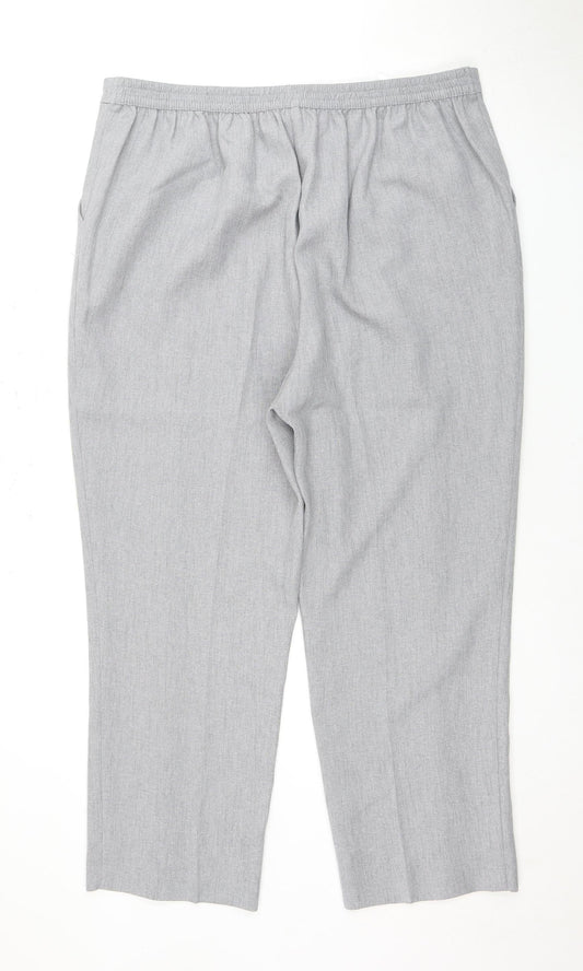 Womens UK Size 20 HONOR MILLBURN   Grey Trousers