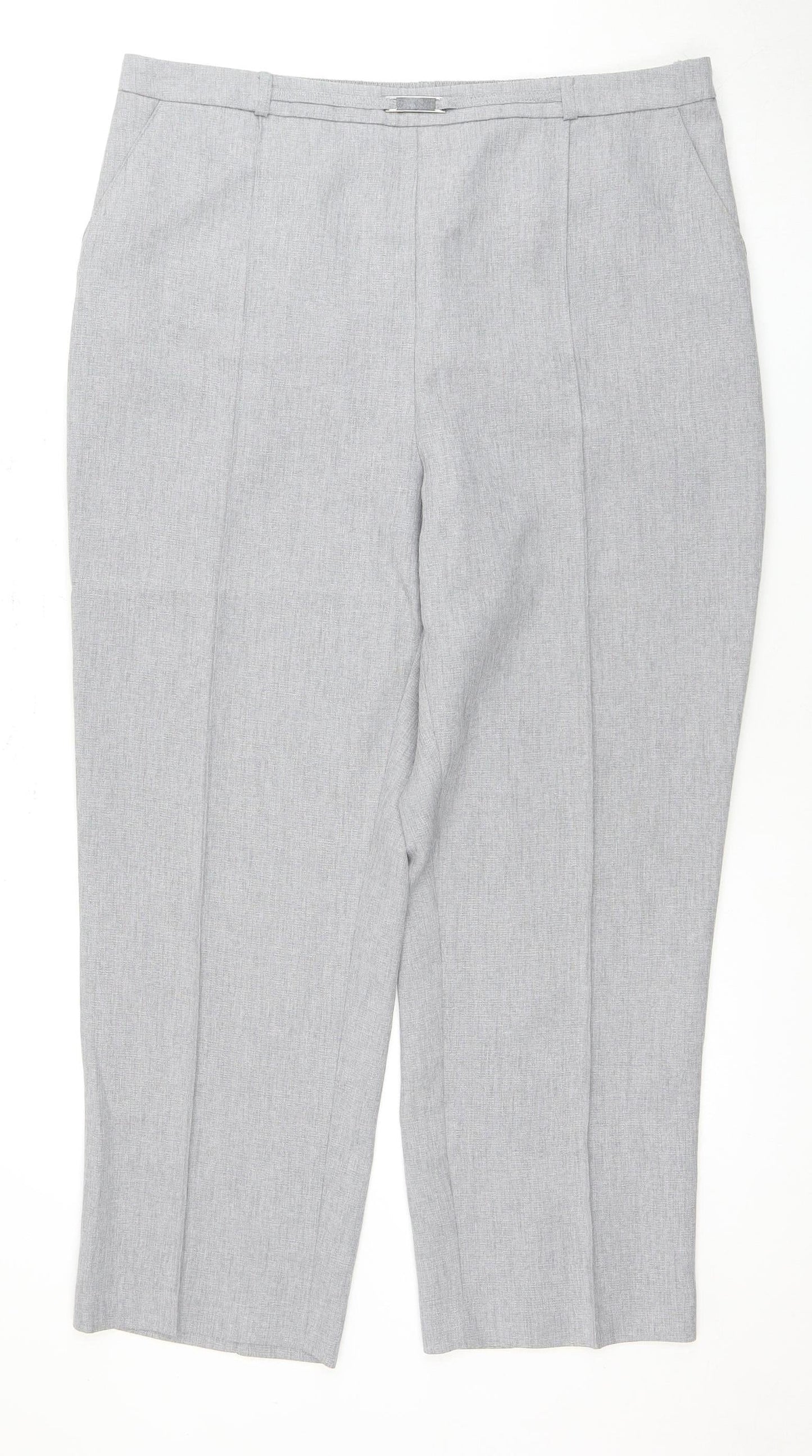 Womens UK Size 20 HONOR MILLBURN   Grey Trousers