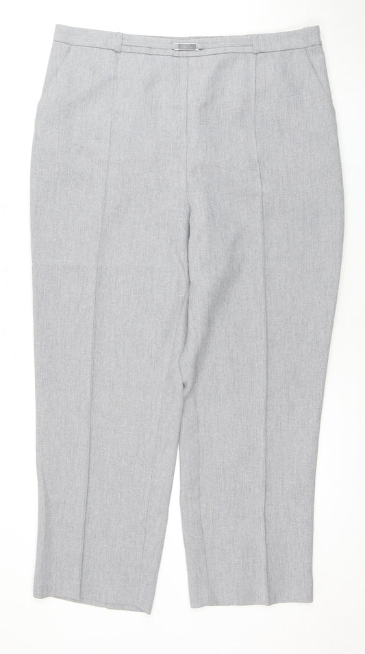 Womens UK Size 20 HONOR MILLBURN   Grey Trousers