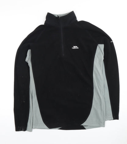 Trespass Men's Black XS Fleece Sweatshirt
