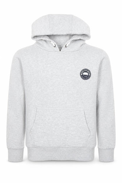 SoulCal Boys Grey Pullover Hoodie, Logo, 9-10 Years