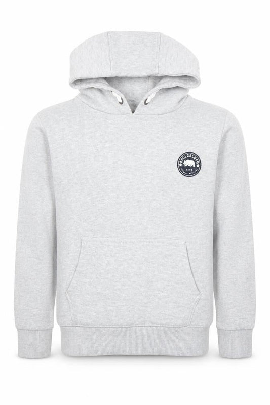 SoulCal&Co Boys Grey Pullover Hoodie, Logo, 9-10 Years