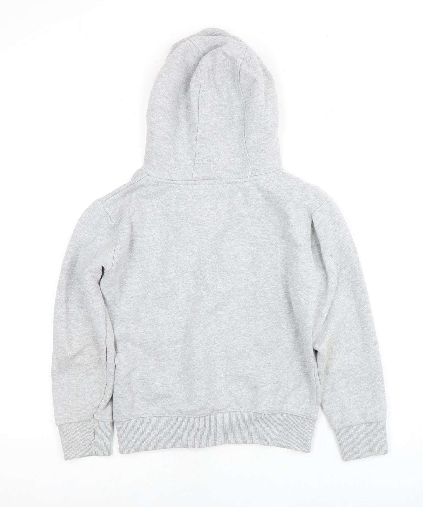 SoulCal&Co Boys Grey Pullover Hoodie, Logo, 9-10 Years