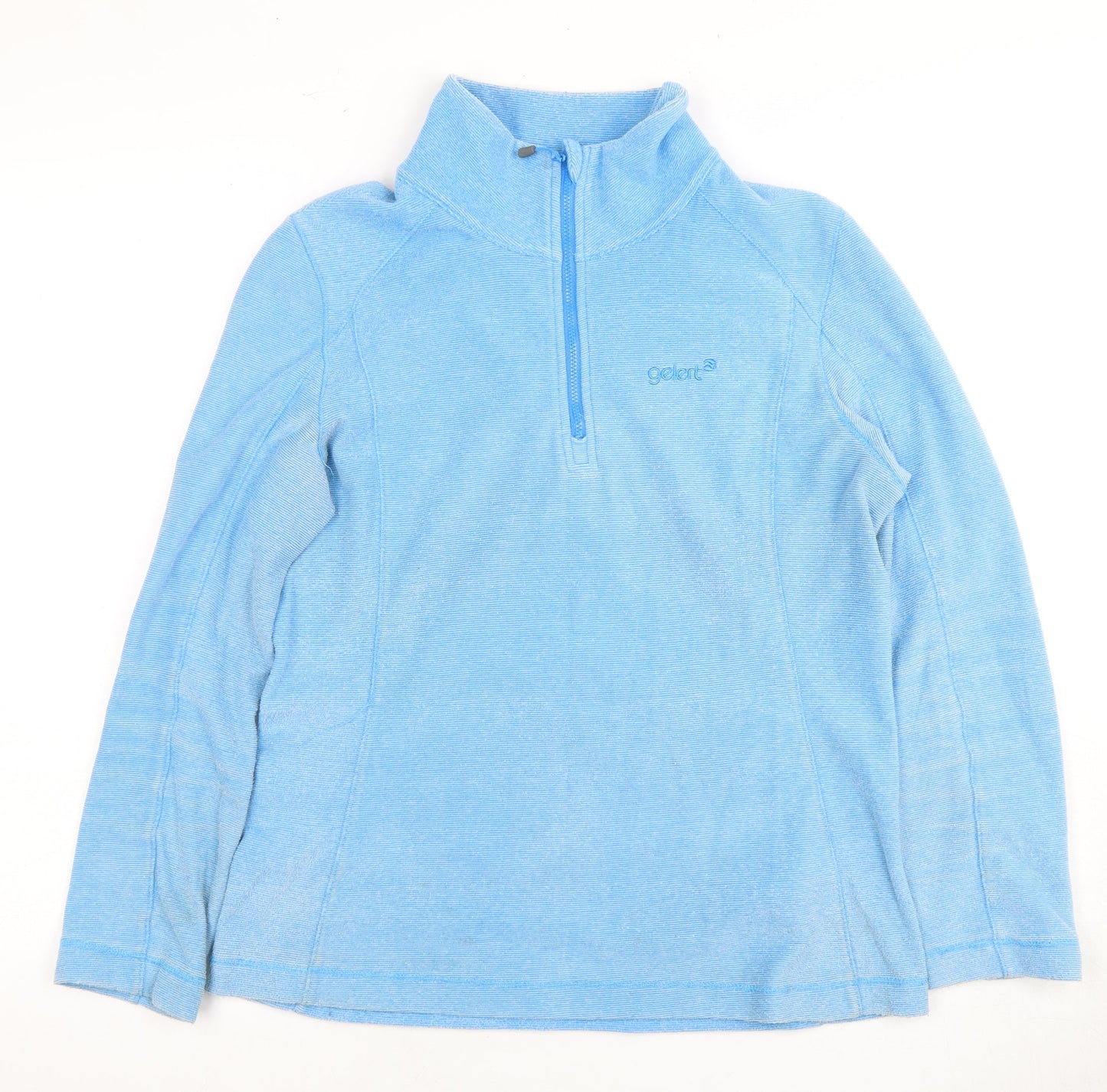 Gelert Women's Blue Zip Pullover Sweatshirt, Size 10