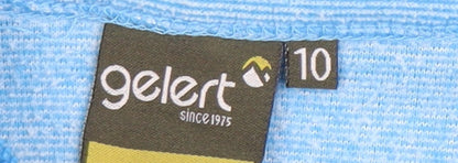 Gelert Women's Blue Zip Pullover Sweatshirt, Size 10