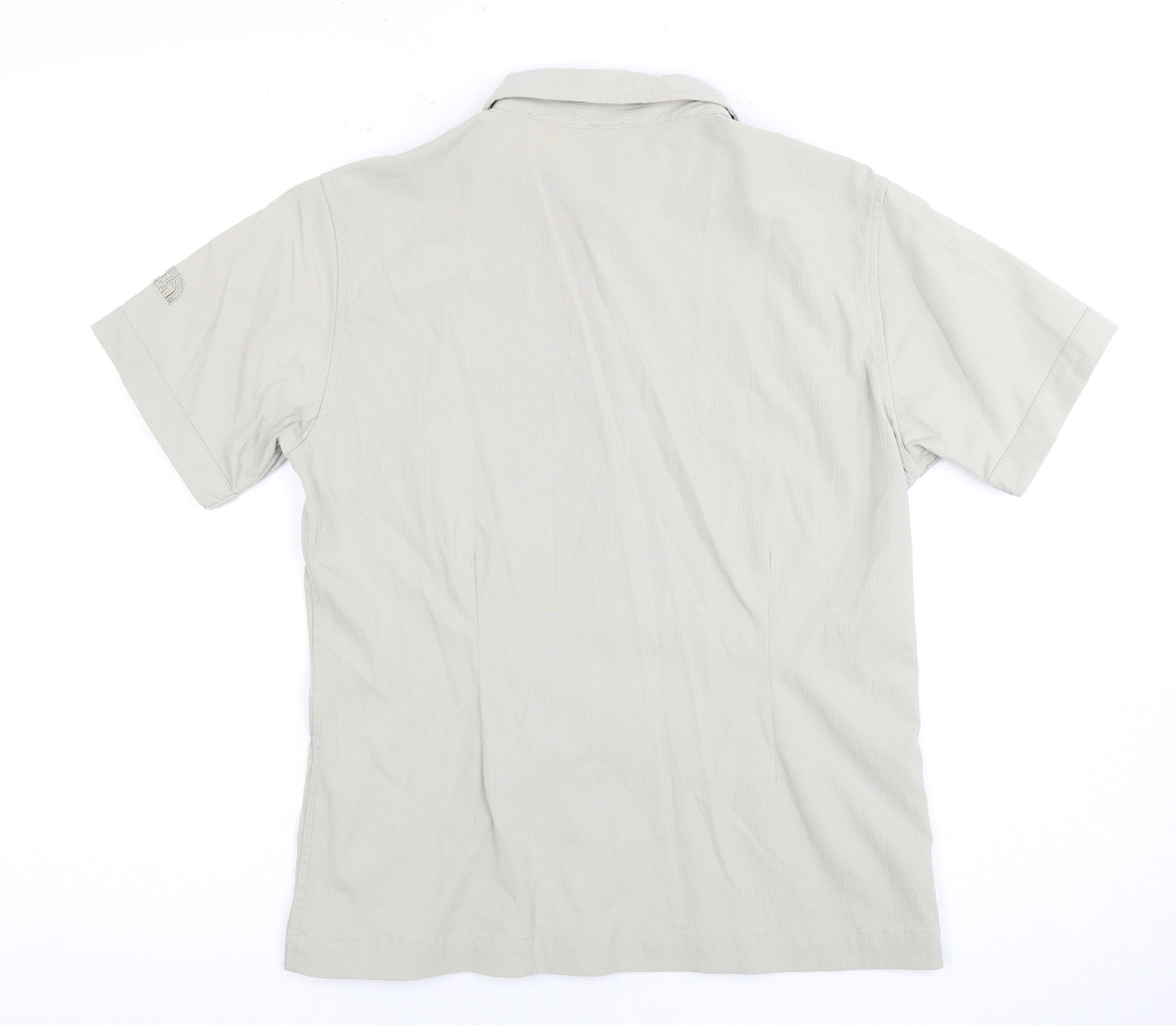 Unisex Adults UK Size M The North Face Grey Basic Button-Up