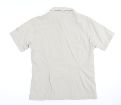 Unisex Adults UK Size M The North Face Grey Basic Button-Up