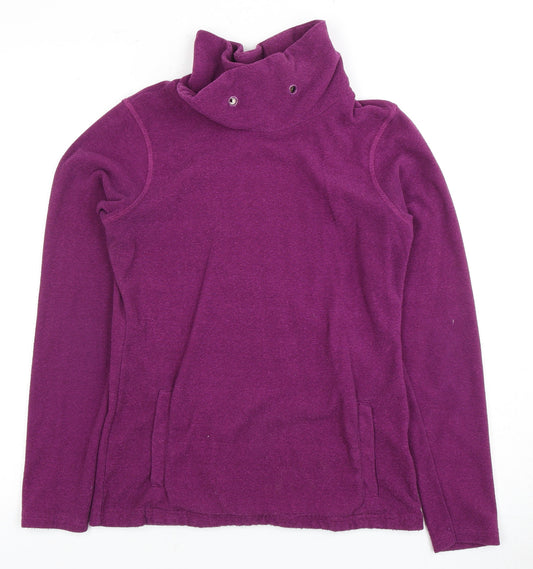 Womens UK Size 8 Mountain Warehouse Purple Pullover Sweatshirt