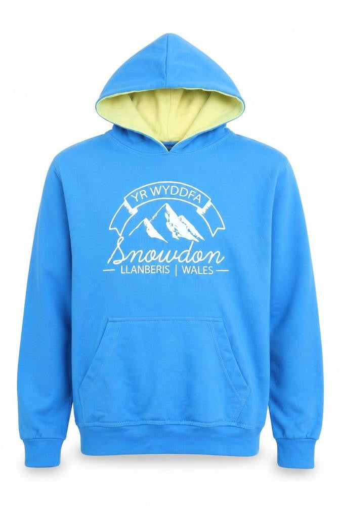Oakridge Men's Blue Pullover Hoodie M Graphic Print