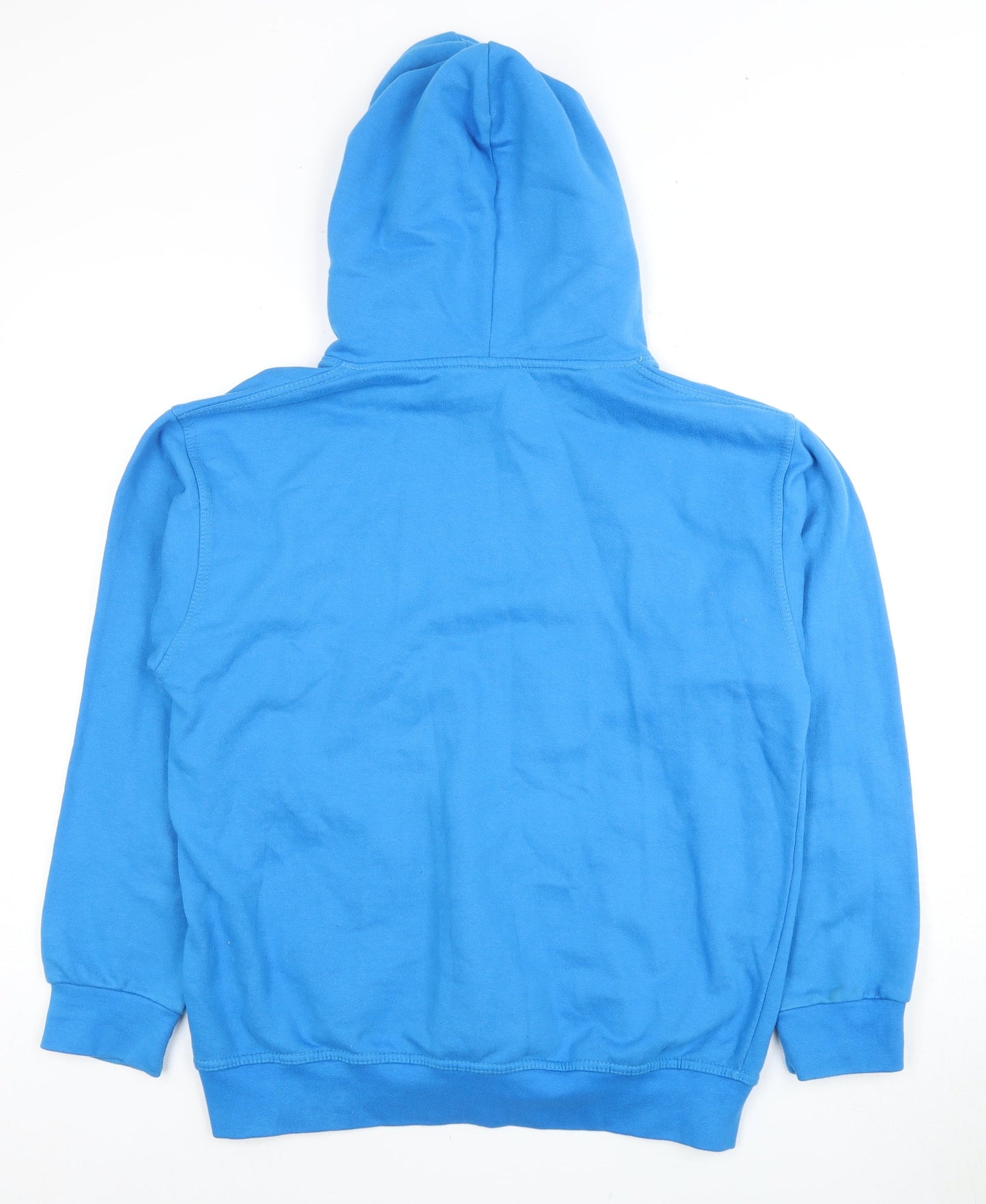 Oakridge Men's Blue Pullover Hoodie M Graphic Print