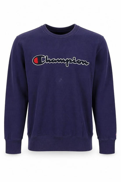 Mens UK Size S Champion Blue Pullover Sweatshirt