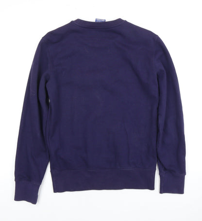 Mens UK Size S Champion Blue Pullover Sweatshirt