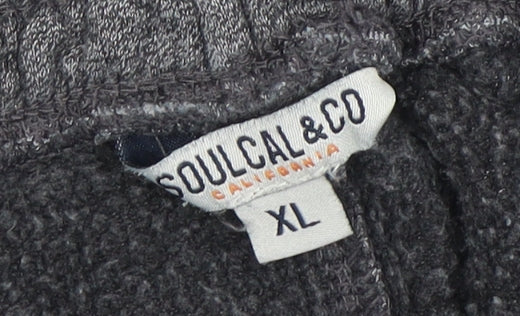 SoulCal & Co Men's Grey Jogger Trousers XL
