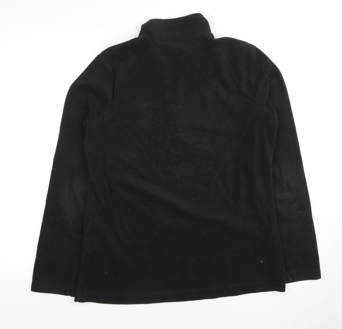 Womens UK Size 12 Regatta Black Full Zip Sweatshirt