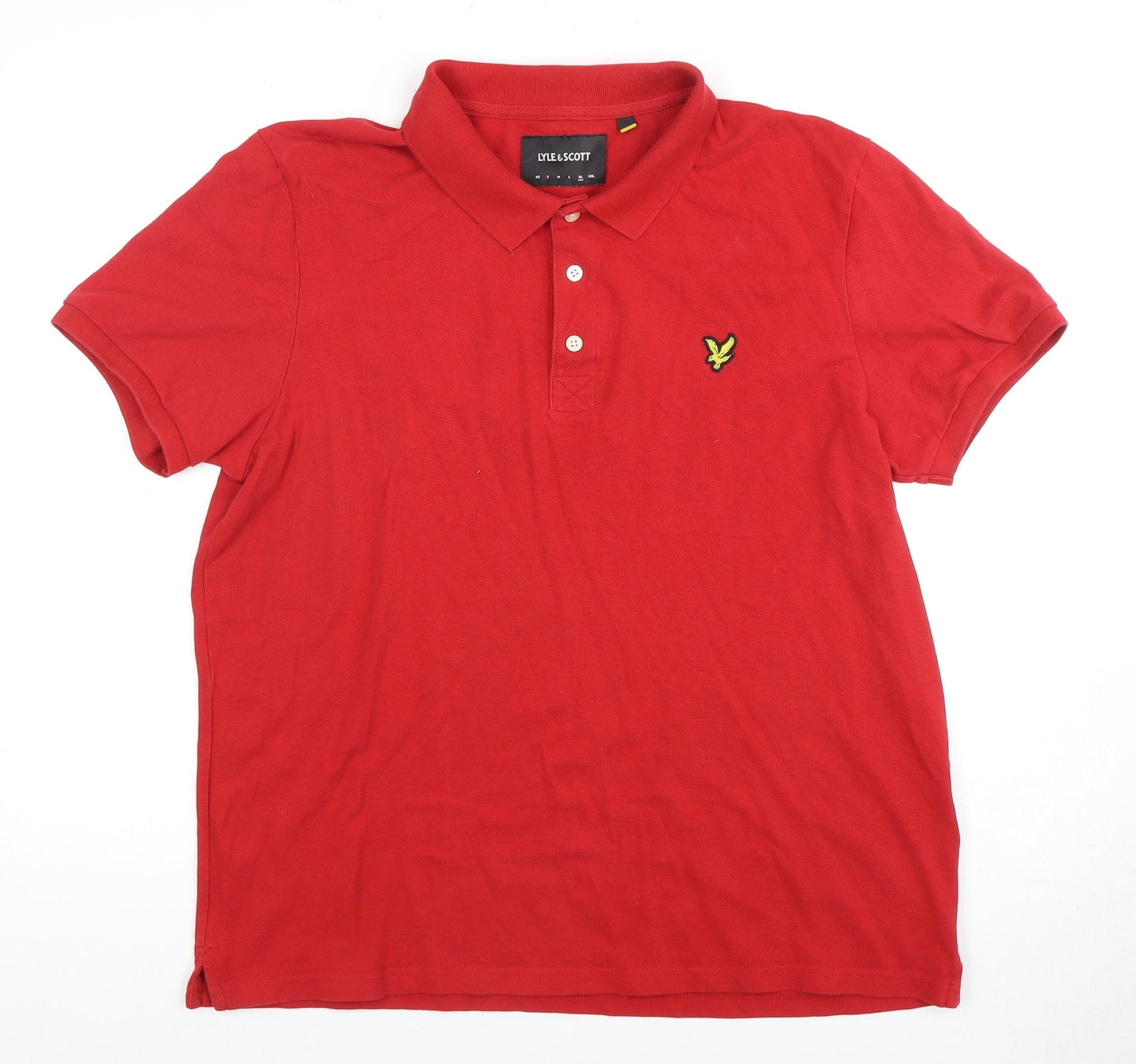 Lyle & Scott Men's Red Polo Shirt XL