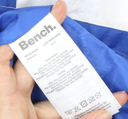 Bench Boys Blue & White Windbreaker Jacket, 11-12 Years