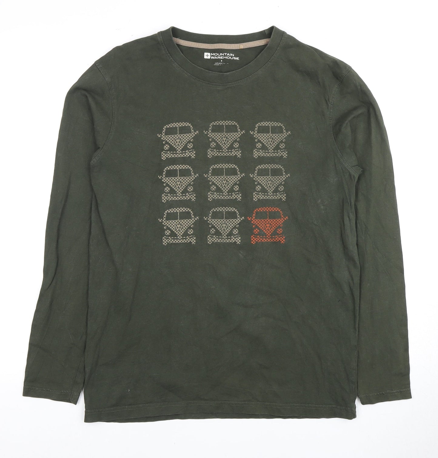 Mountain Warehouse Men's Green Graphic T-Shirt