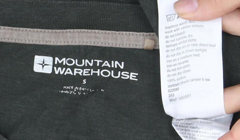 Mountain Warehouse Men's Green Graphic T-Shirt