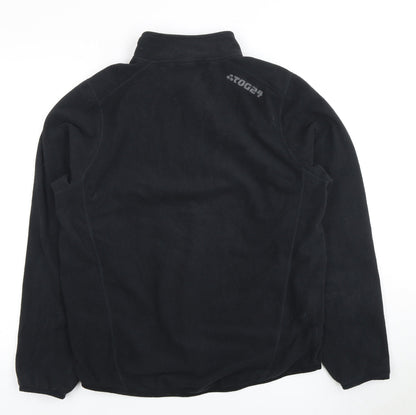 Mens UK Size M TOG24 Black Full Zip Sweatshirt