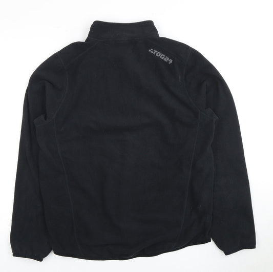 Mens UK Size M TOG24 Black Full Zip Sweatshirt