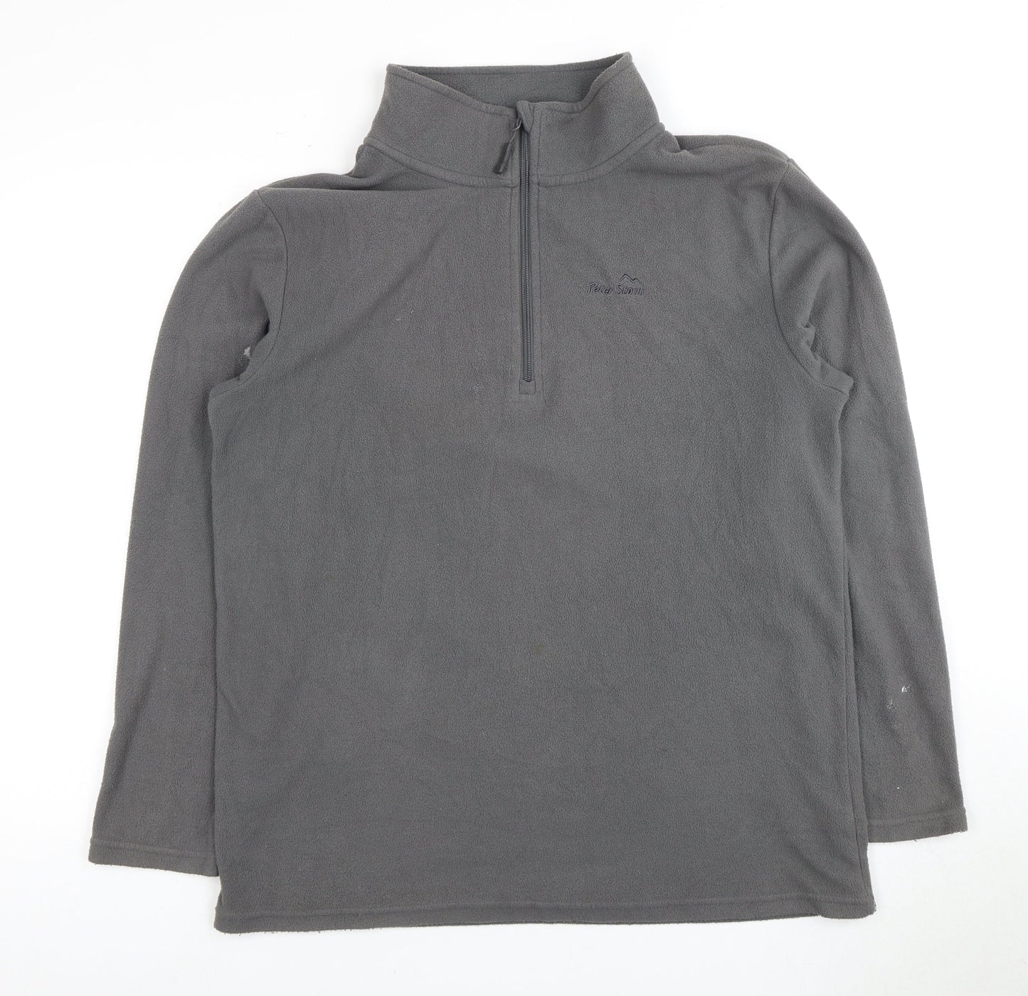 Mens UK Size M Peter Storm Grey Henley Sweatshirt