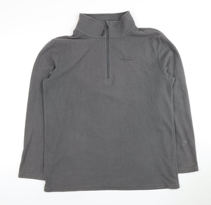Mens UK Size M Peter Storm Grey Henley Sweatshirt