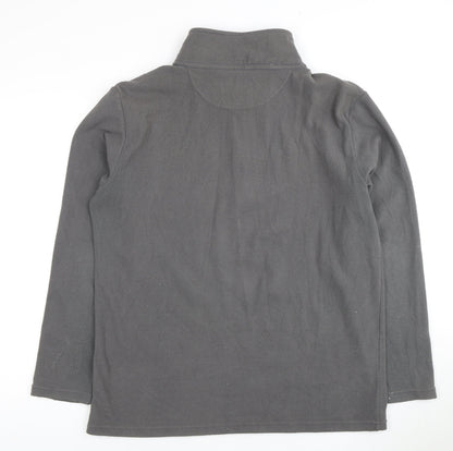 Mens UK Size M Peter Storm Grey Henley Sweatshirt