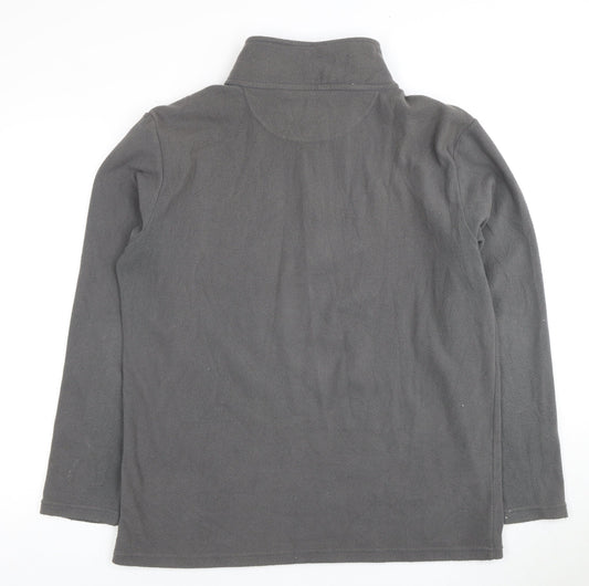 Mens UK Size M Peter Storm Grey Henley Sweatshirt