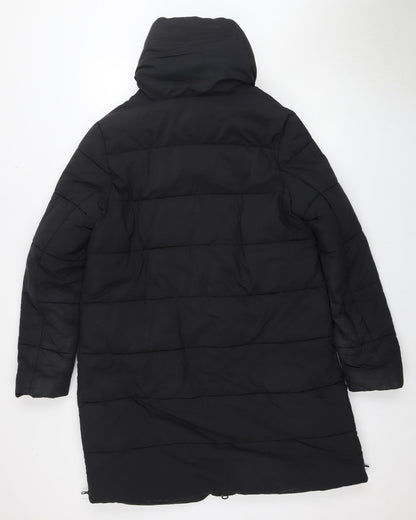 Womens UK Size M Trespass Black Puffer Jacket