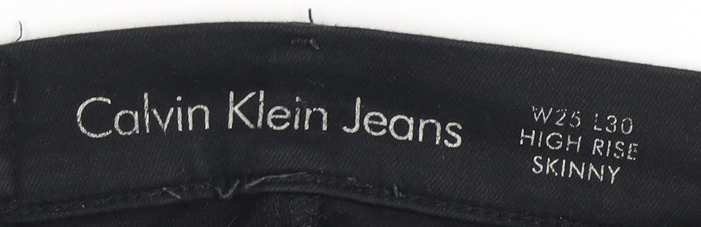 Calvin Klein Women's Black Skinny Jeans size 25