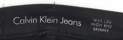 Calvin Klein Women's Black Skinny Jeans size 25