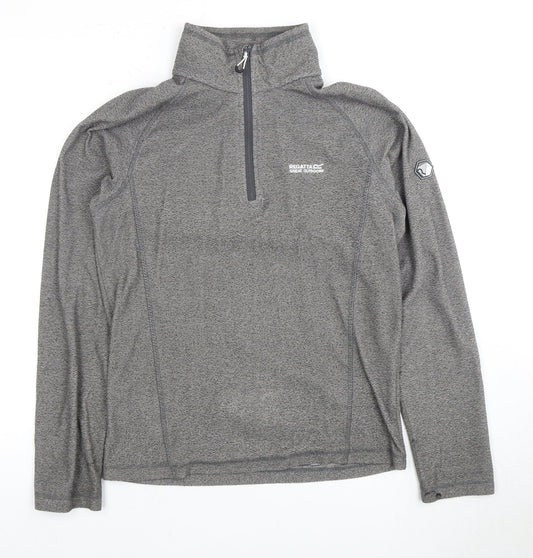 Mens UK Size 48 Regatta Grey Pullover Sweatshirt