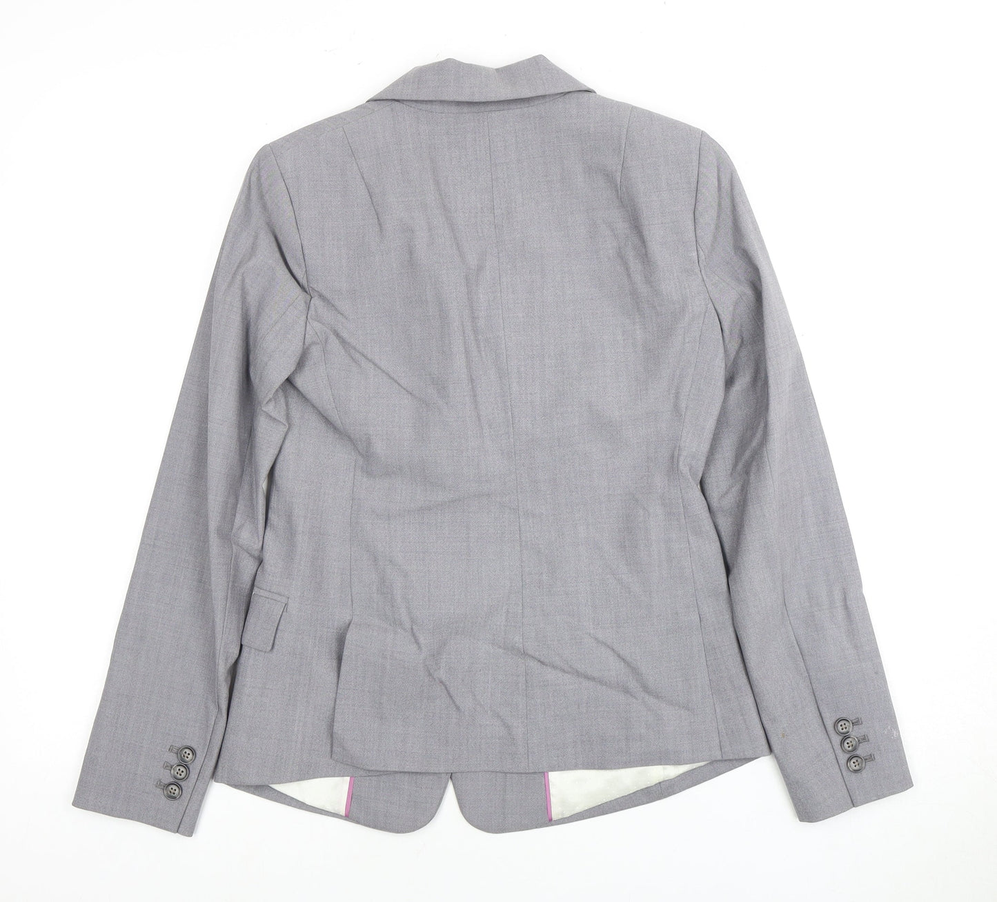 Banana Republic Women's Grey Wool Suit Jacket M