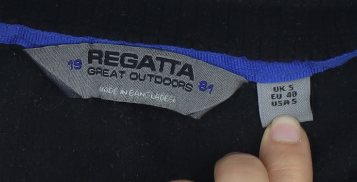Mens UK Size S Regatta Black Pullover Sweatshirt