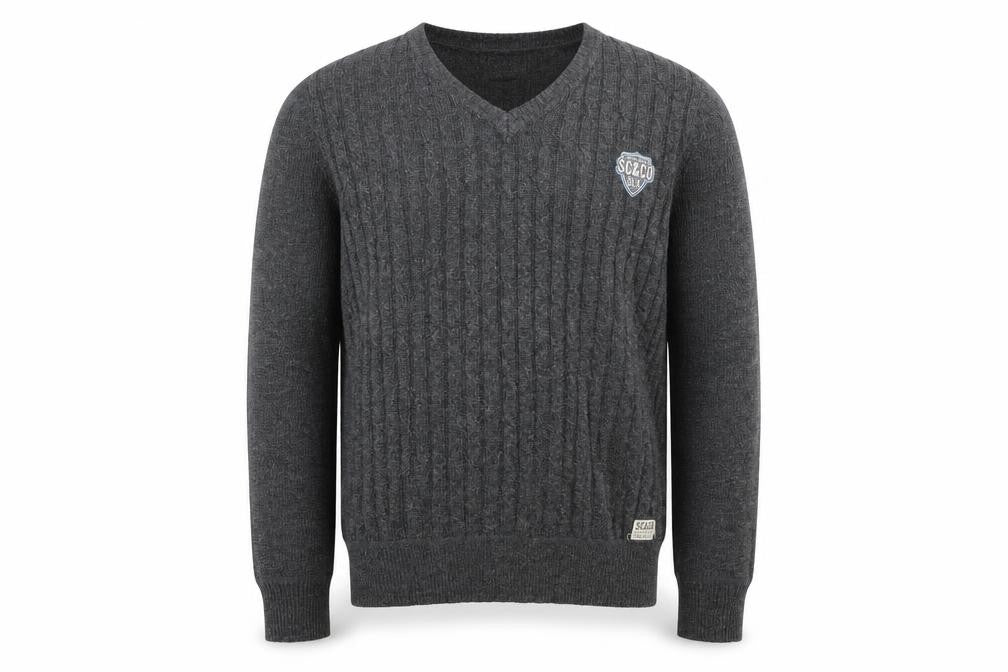 Mens UK Size S Soulcal & Co Grey Pullover Jumper