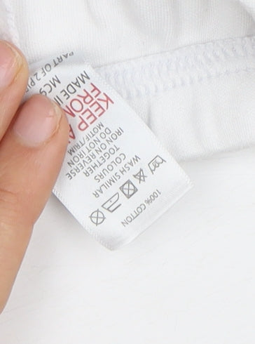 Manchester City Unisex Baby White Shorts 18-24 Months