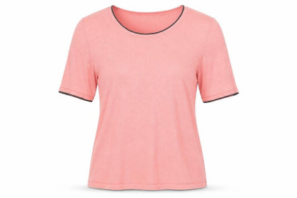 Womens UK Size S Jacques Vert Pink Basic T-Shirt