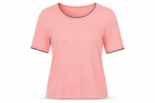 Womens UK Size S Jacques Vert Pink Basic T-Shirt