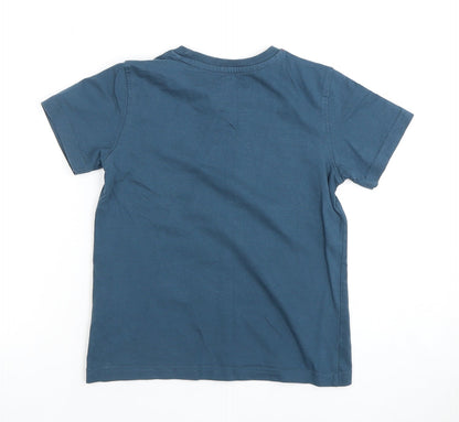 Mountain Warehouse Boys Blue Space T-Shirt 5-6 Years