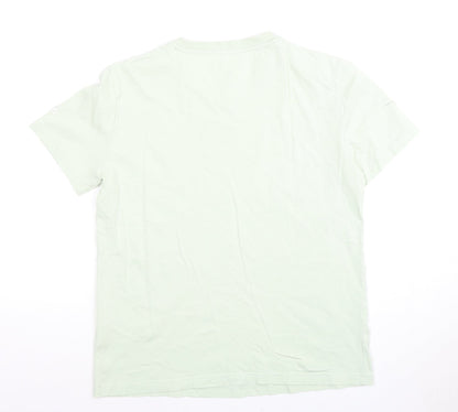 Womens UK Size M adidas Green Basic T-Shirt