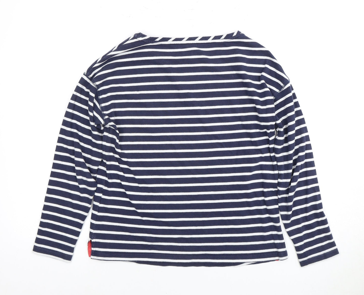 Womens UK Size 6 Joules Blue Basic T-Shirt