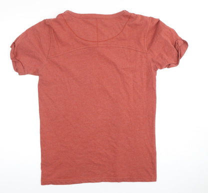 Mens UK Size S Firetrap Red  T-Shirt