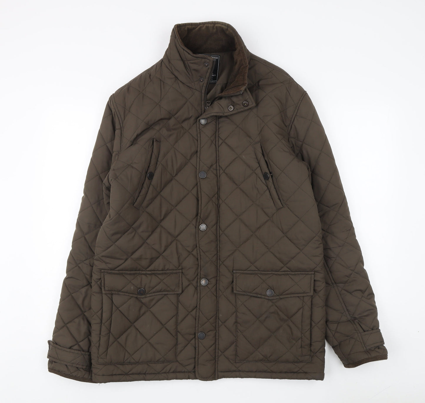 Austin Reed Men's Brown Medium Quilted Jacket