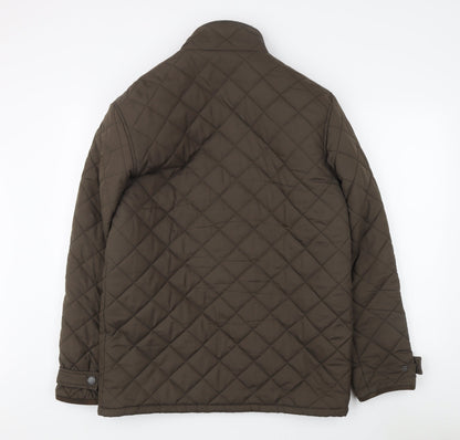 Austin Reed Men's Brown Medium Quilted Jacket