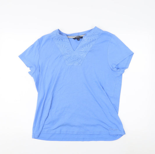 Maine New England Women's Blue T-Shirt, Size 18