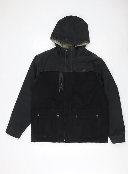 Mens UK Size 16 Billabong Black Basic Jacket