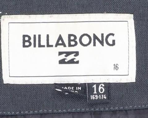 Mens UK Size 16 Billabong Black Basic Jacket